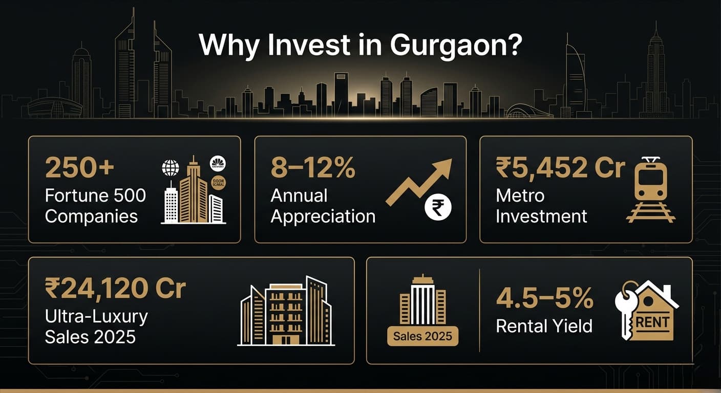 Why Gurgaon? The Numbers That Matter