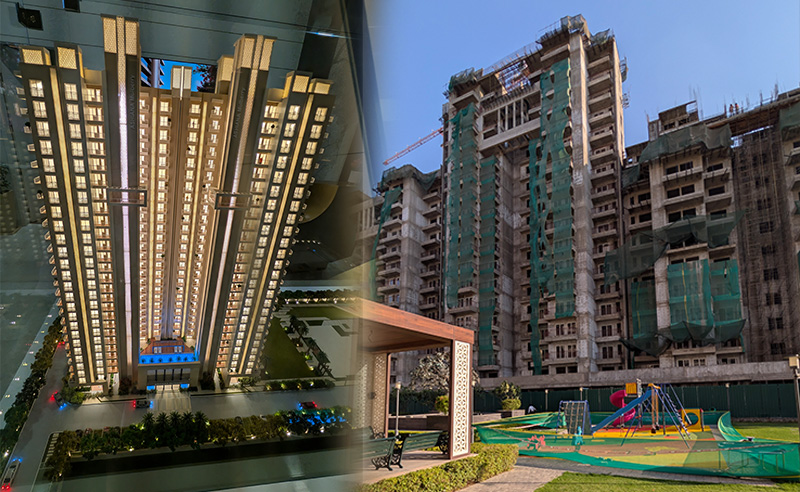 Ashiana Mulberry Construction Progress and Current Status Sohna Road Gurgaon