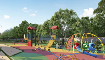 Ashiana Mulberry Fun Zone Kids Play Area Climbing Wall Trampoline Sohna Gurgaon