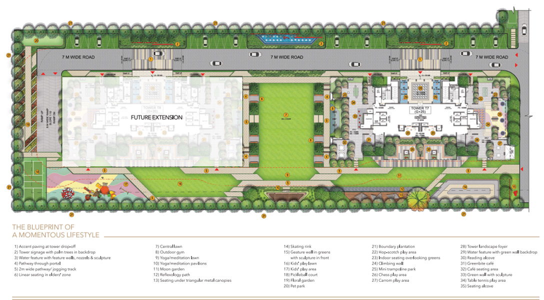 Ashiana Mulberry Master Plan Site Layout Sohna Road Gurgaon