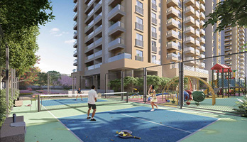 Ashiana Mulberry Sports and Outdoor Amenities Cricket Pitch Pickleball Court Sohna Gurgaon