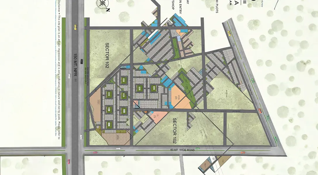 BPTP Eden Estate Phase 3 Master Plan Sector 59A Golf Course Extension Road Gurgaon