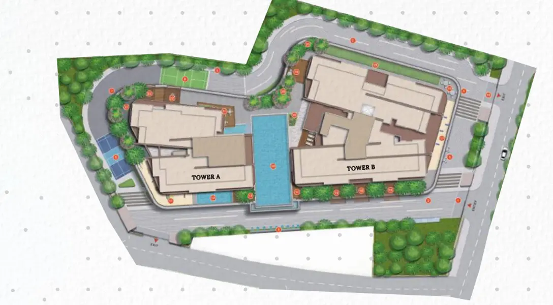 Ireo Corridors Master Plan Sector 59A Golf Course Extension Road Gurgaon