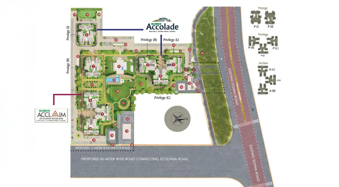 Ireo Corridors Master Plan Sector 59A Golf Course Extension Road Gurgaon