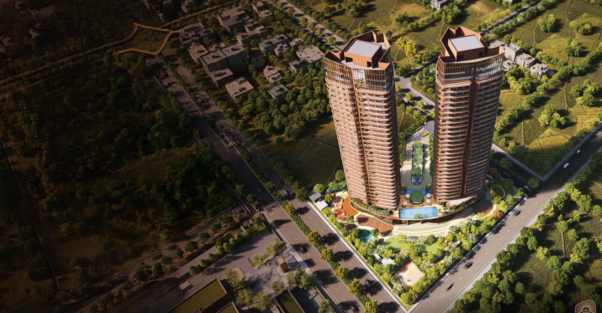 Eldeco Terra & Sol 3 BHK Floor Plan