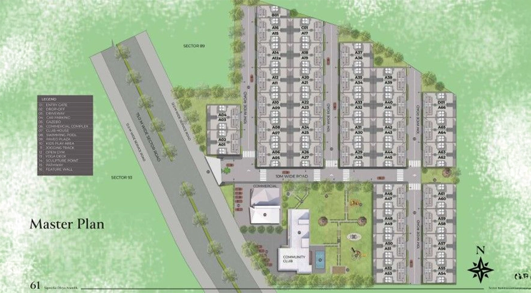 Ireo Corridors Master Plan Sector 59A Golf Course Extension Road Gurgaon