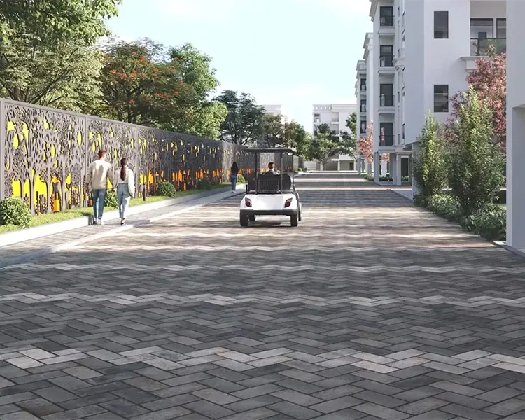 Garden Avenue wide internal road