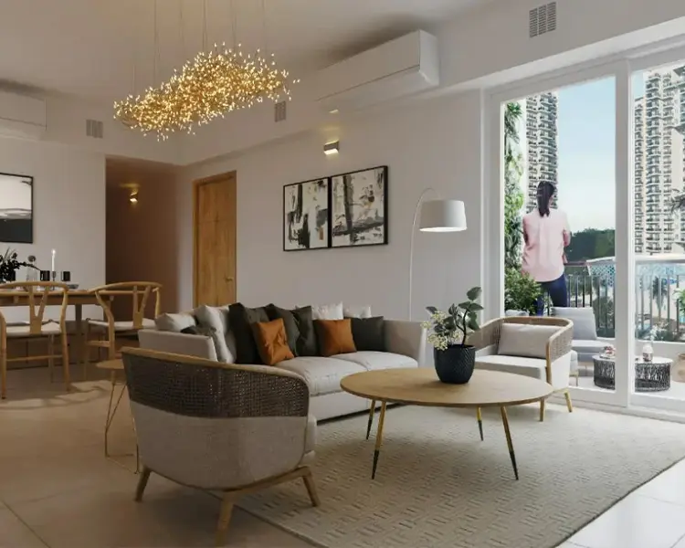 Open landscaped spaces