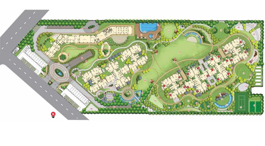 Ireo Corridors Master Plan Sector 59A Golf Course Extension Road Gurgaon