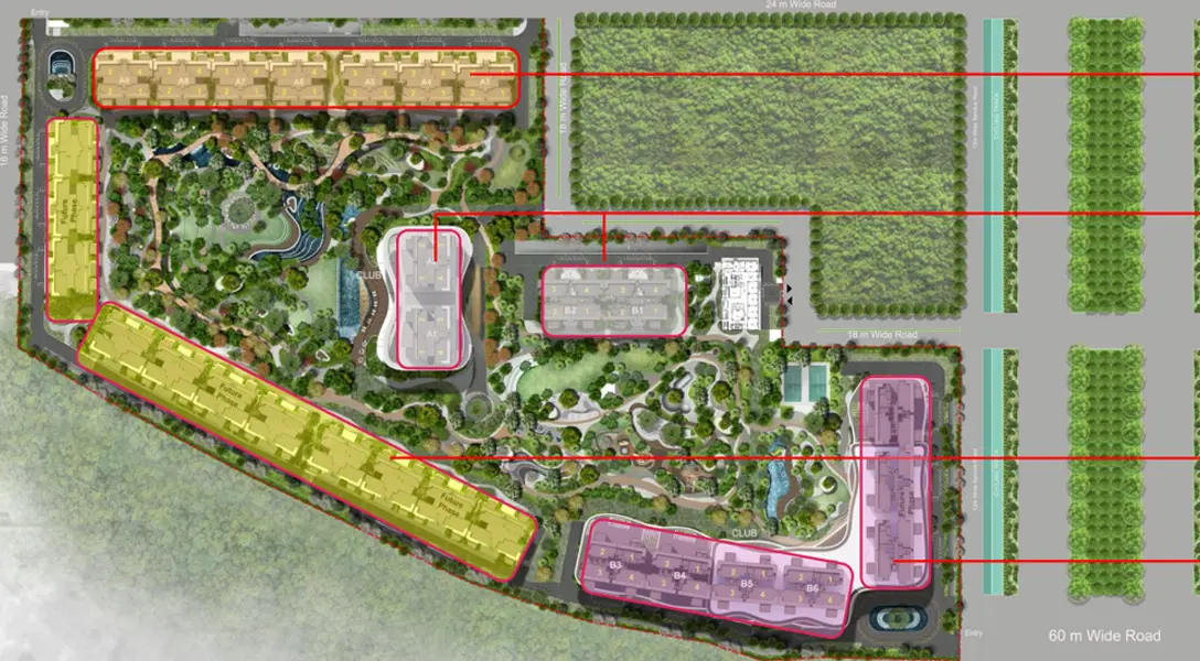 M3M Forestia West Master Plan