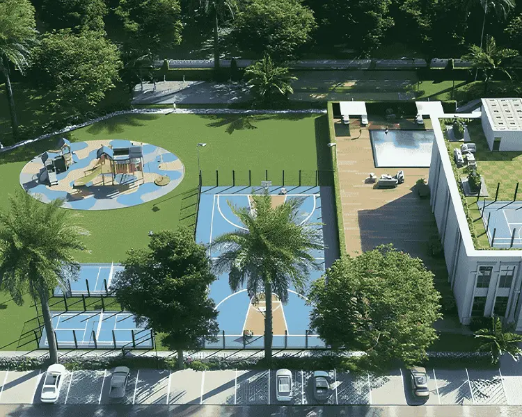 Meffier Garden Residency hero view