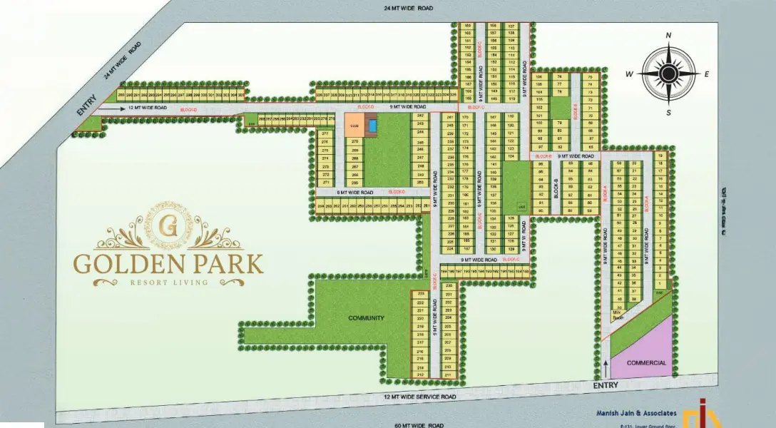 Meffier Golden Park Master Plan Sector 4 Sohna Gurgaon