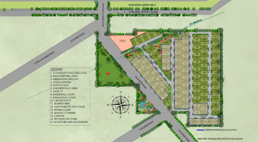 Ireo Corridors Master Plan Sector 59A Golf Course Extension Road Gurgaon