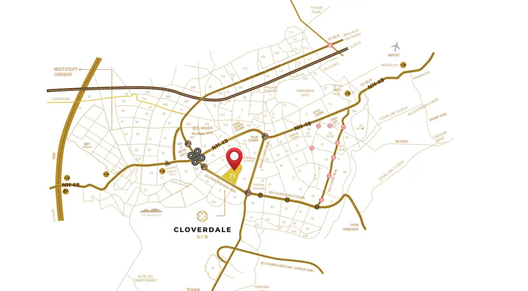 Signature Global Cloverdale SPR Master Plan