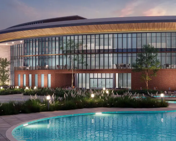 Living dining lounge with balcony