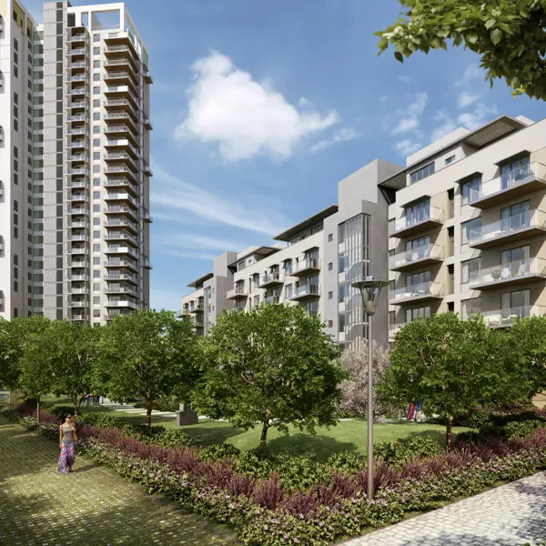 Vatika India Next internal road network